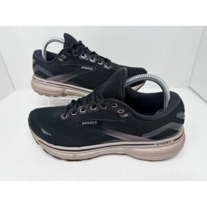 Brooks Ghost 15 Women's Running Shoes Black Gray Size 9 Athletic Sneakers